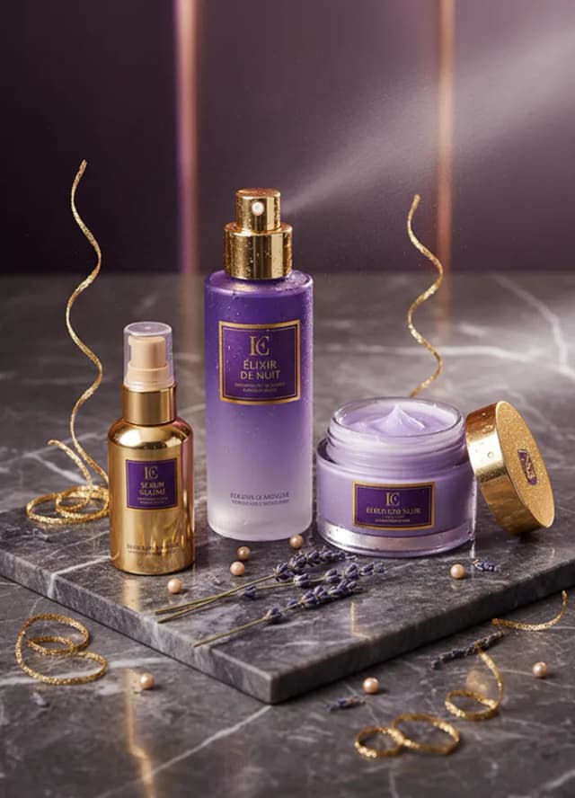 Luxury hair elixir set